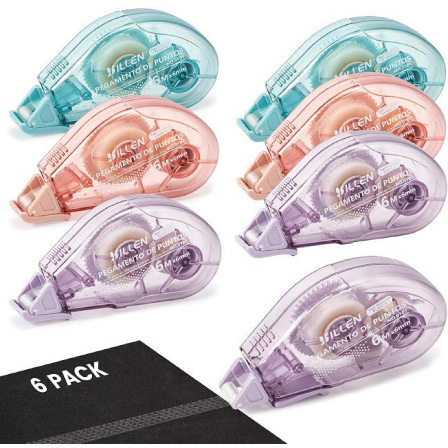 Correction Tape Roller - Makeasy Scrapbook Tape Dubbelzijdige Tape Roller