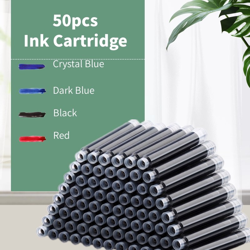 Gel Ink Pen Set - 2.6/3.4mm Wegwerp Vulpen Inktcartridge Pen Refill