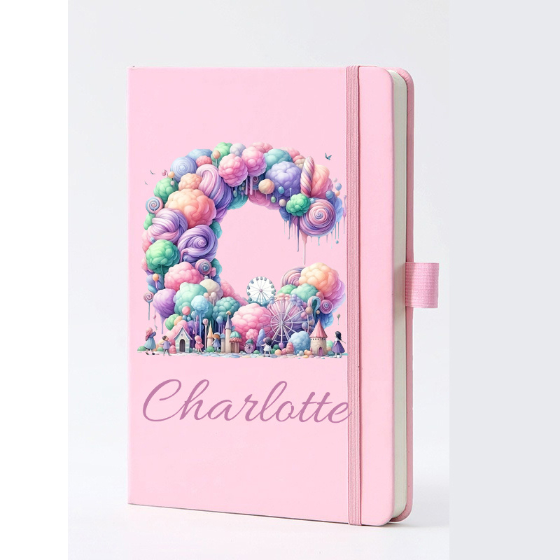Journal Leather Hardcover - Gepersonaliseerde notitieboek van kunstleer met naam,