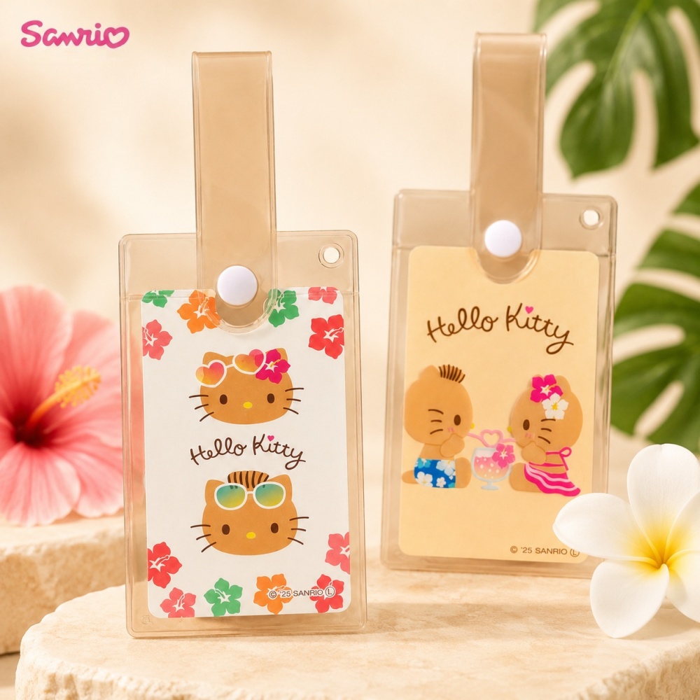 Tan Stationery & Office Supply - Originele Sanrio Hello Kitty transparante kaarthouder