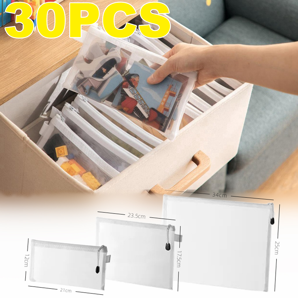 File Folder Hanging - Mesh Rits Bestandstas Waterdichte Vochtbestendige Rits