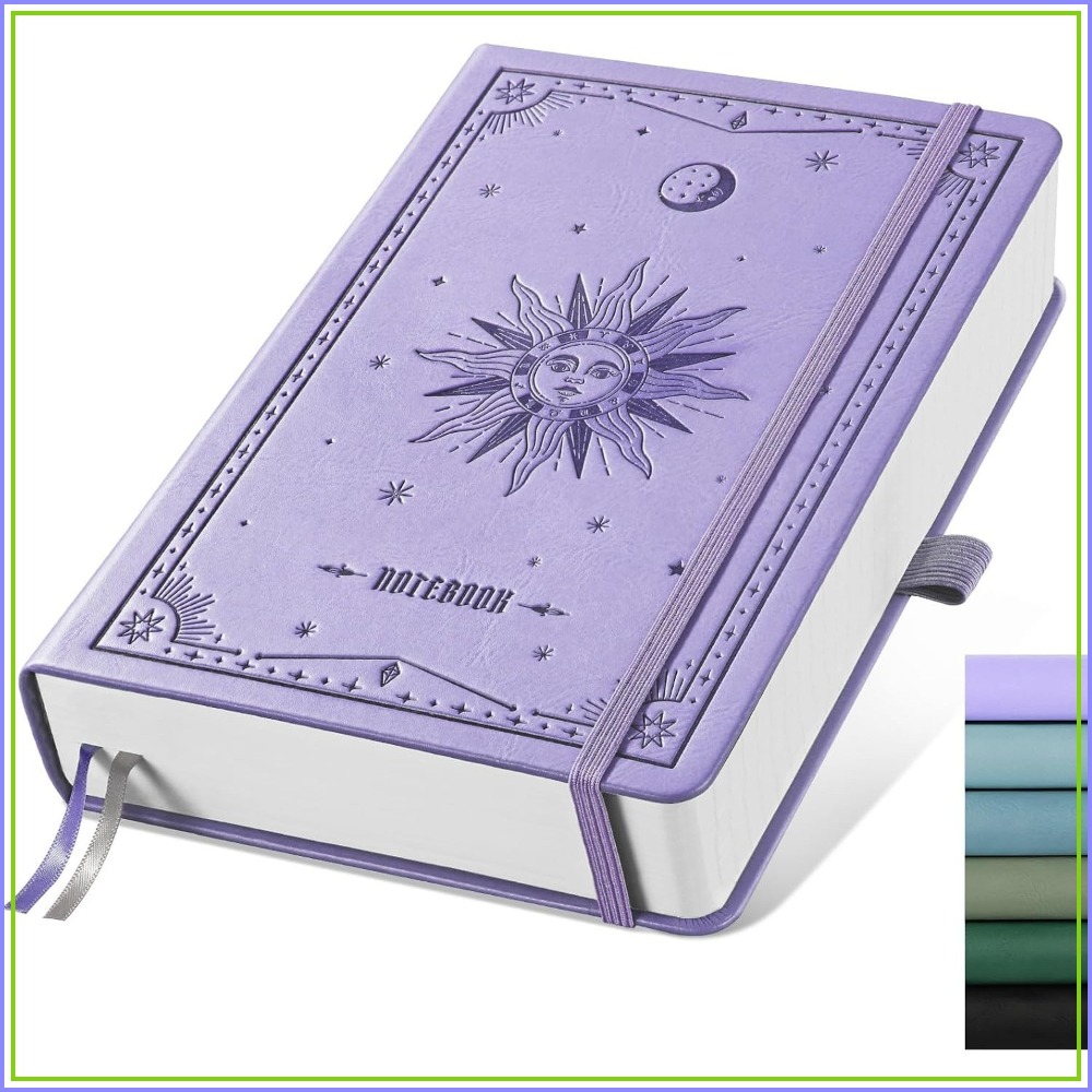 Journal Leather Hardcover - A5 Hardcover genummerd notitieboek - 320