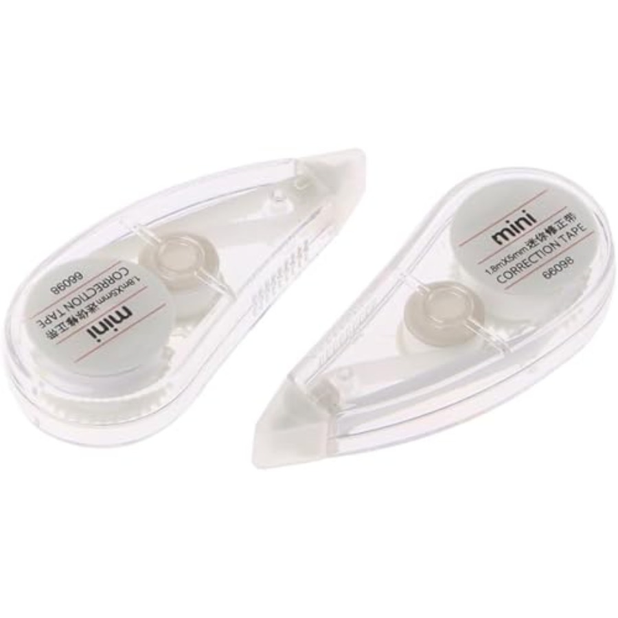 Correction Tape Roller - 2 Stuks Witte Leuke Correctietape Mini