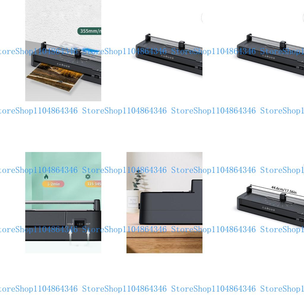Document Laminator Pouch - 5ASD 2 In 1 hete en