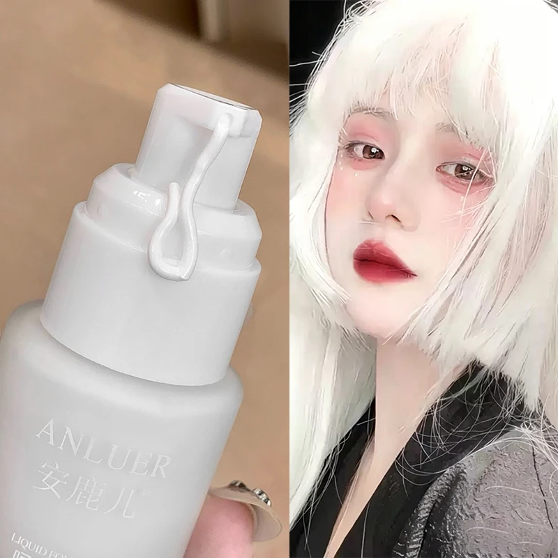 Correction Fluid White - Matte witte vloeibare foundation make-up, waterbestendig