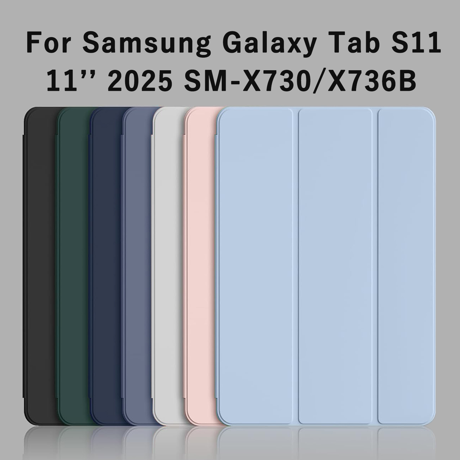 Sticky Note Cube - Drievoudig opvouwbare flipcase voor Samsung Galaxy