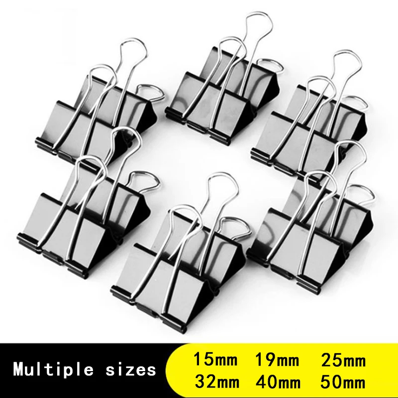 Binder Clip Assorted - 10/20PCS Metalen Paperclip 19 25 32