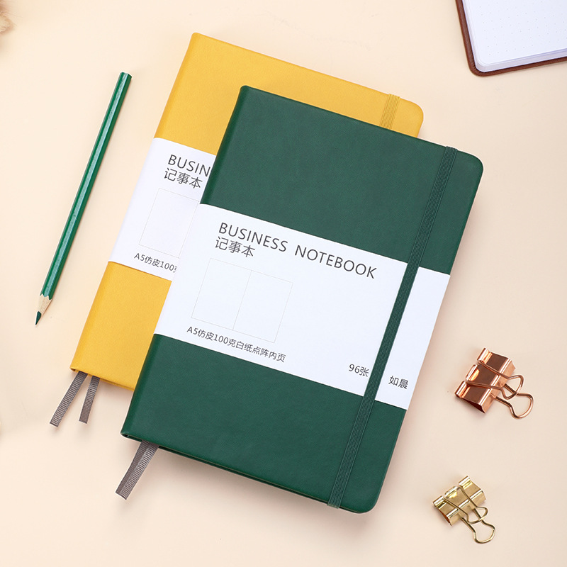 Notebook Dotted A5 - A5 notitieboek met harde kaft -