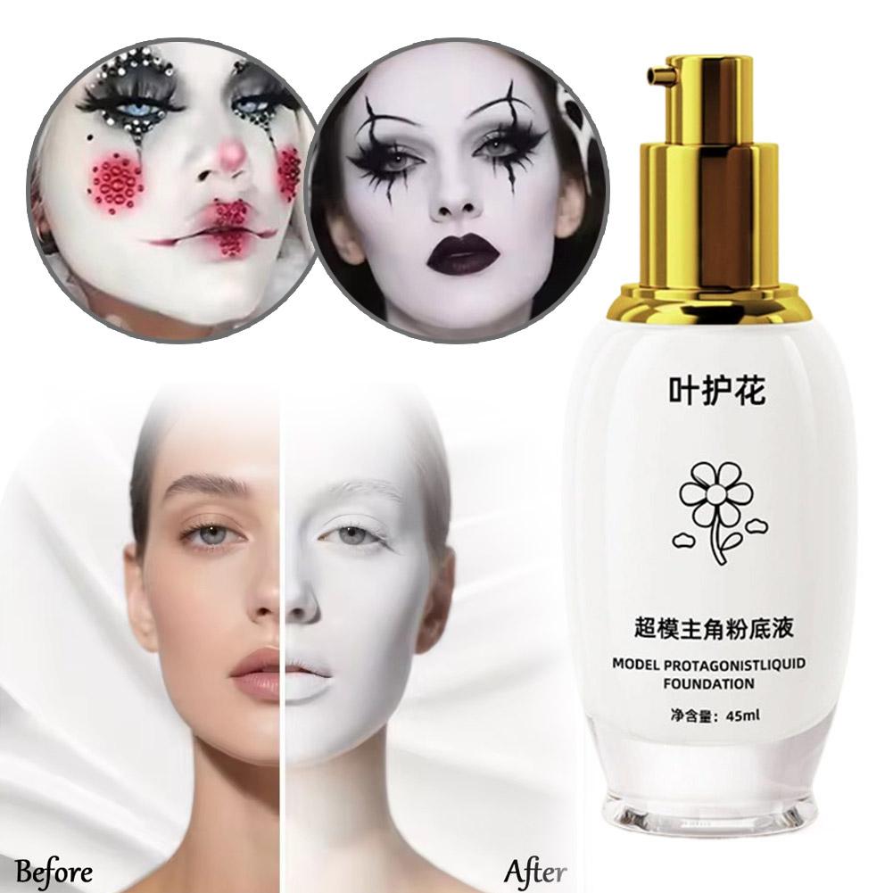 Correction Fluid White - Witte vloeibare foundation Langdurige waterdichte zuiver
