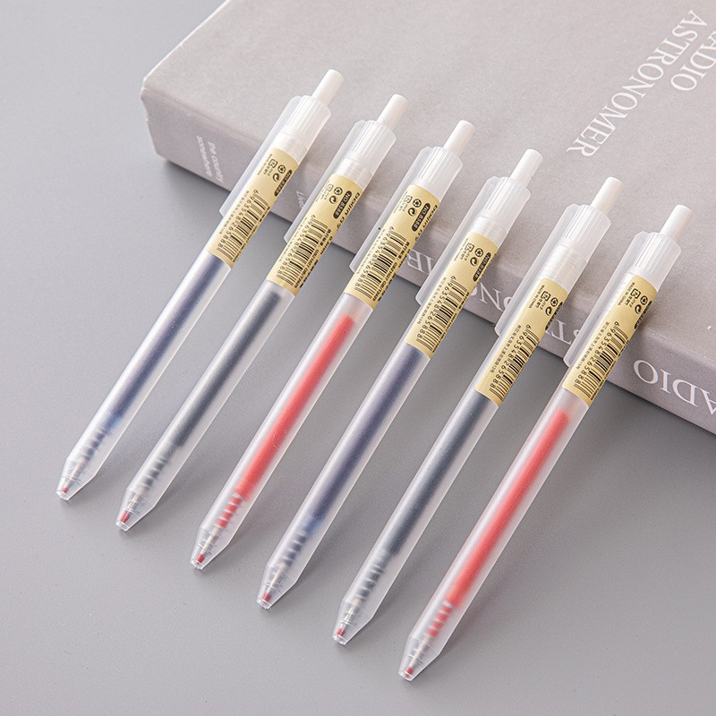 Office Stationery Supply Business - 6/10 Stuks 0.5 Mm Intrekbare Gel