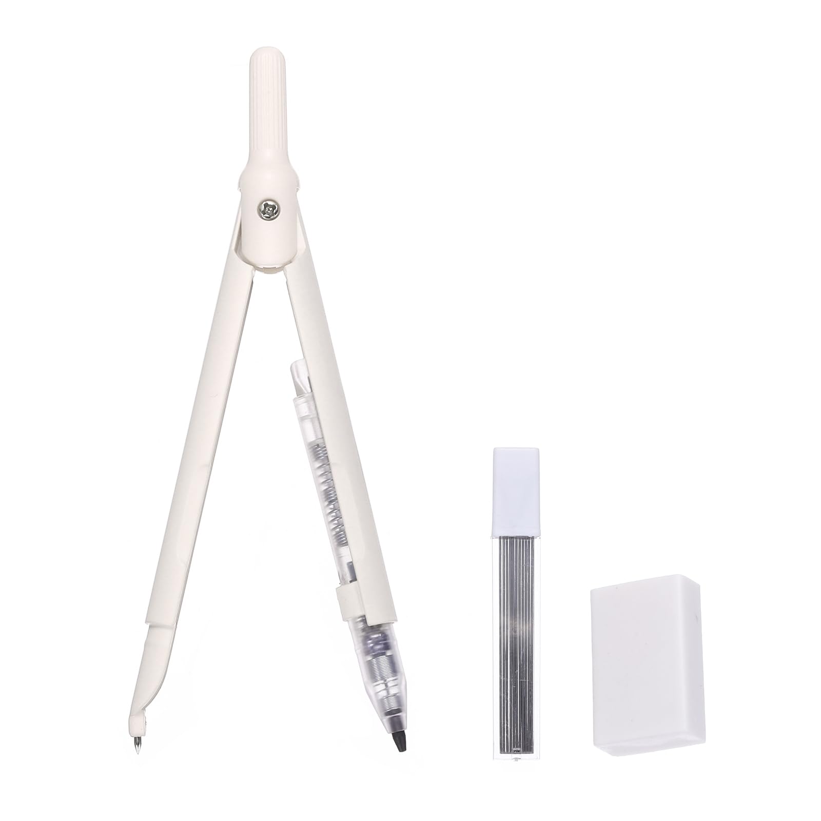 Compass Geometry Set - Kompasset Metaal Professionele potloodvullingen Gum Geometrie