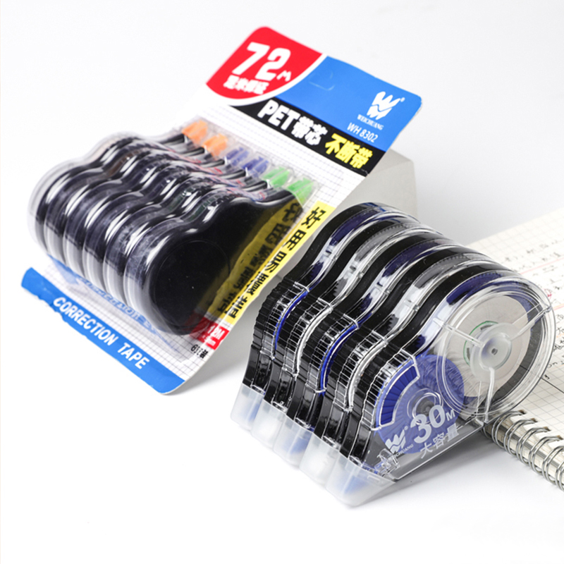 Correction Tape Roller - 6 stks/set School Correctie Tape Roller