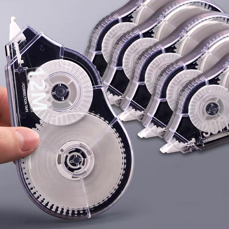 Correction Tape Roller - 12M*6 Grote capaciteit lintcorrectie Express Privacybescherming