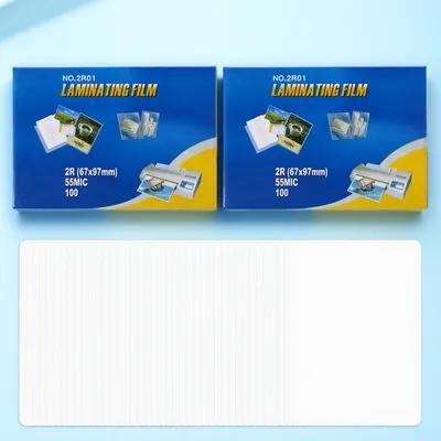 Document Laminator Pouch - 200 stuks thermische lamineerbladen transparante fotobestanden