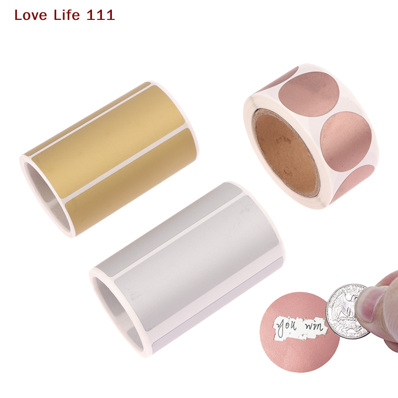 Sticker Label Roll - Nieuwe 300 Stuks/Roll Scratch Off Stickers