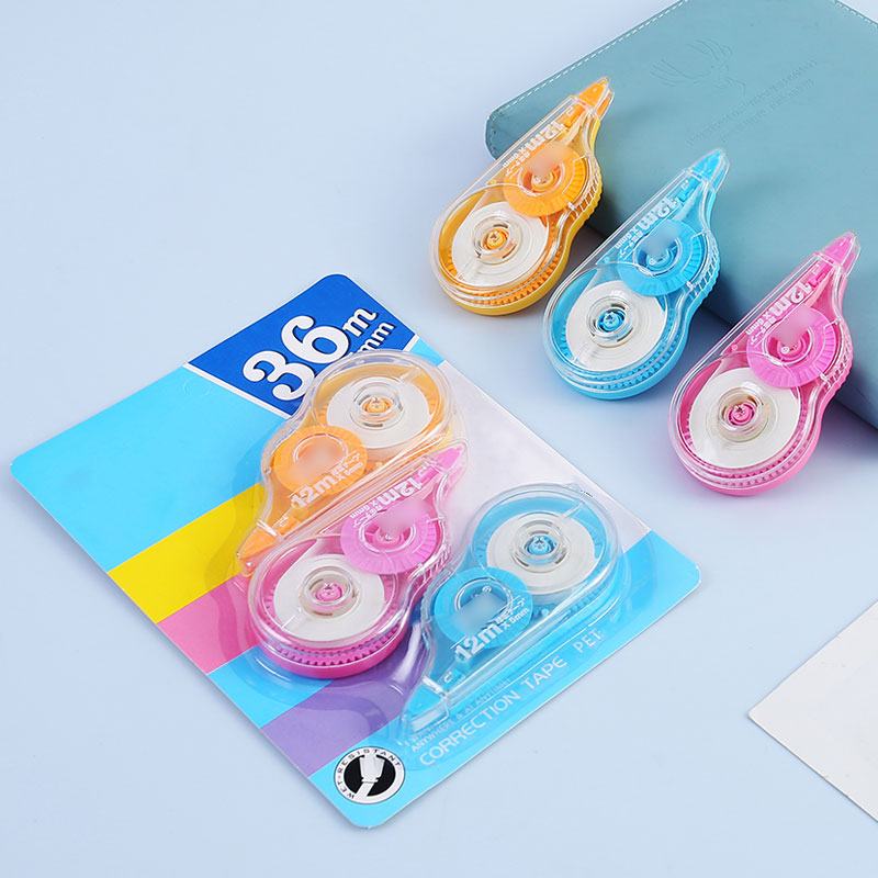 Correction Tape Roller - 3 Packs, Kleurcorrectie Tape, Eenvoudig Te