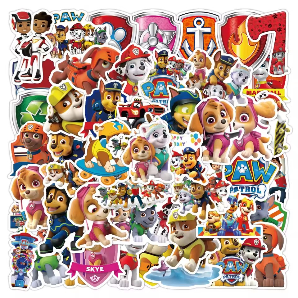 Stationery Supplier - Nieuwe 50 STKS Paw Patrol Cartoon-stickers