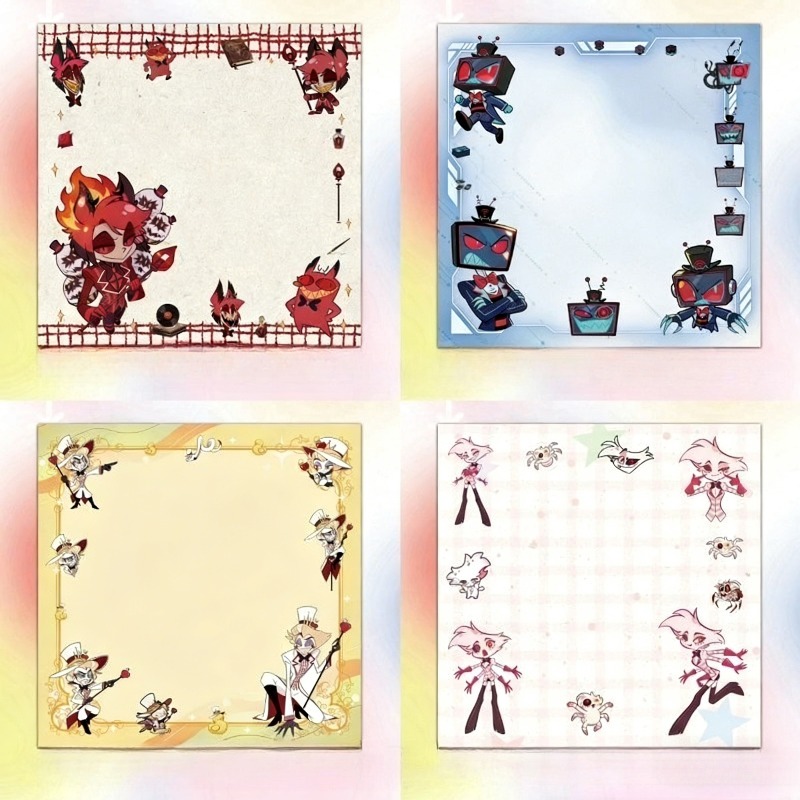 Stationery Warehouse - 4 stuks Hazbin Hotel Zestial &
