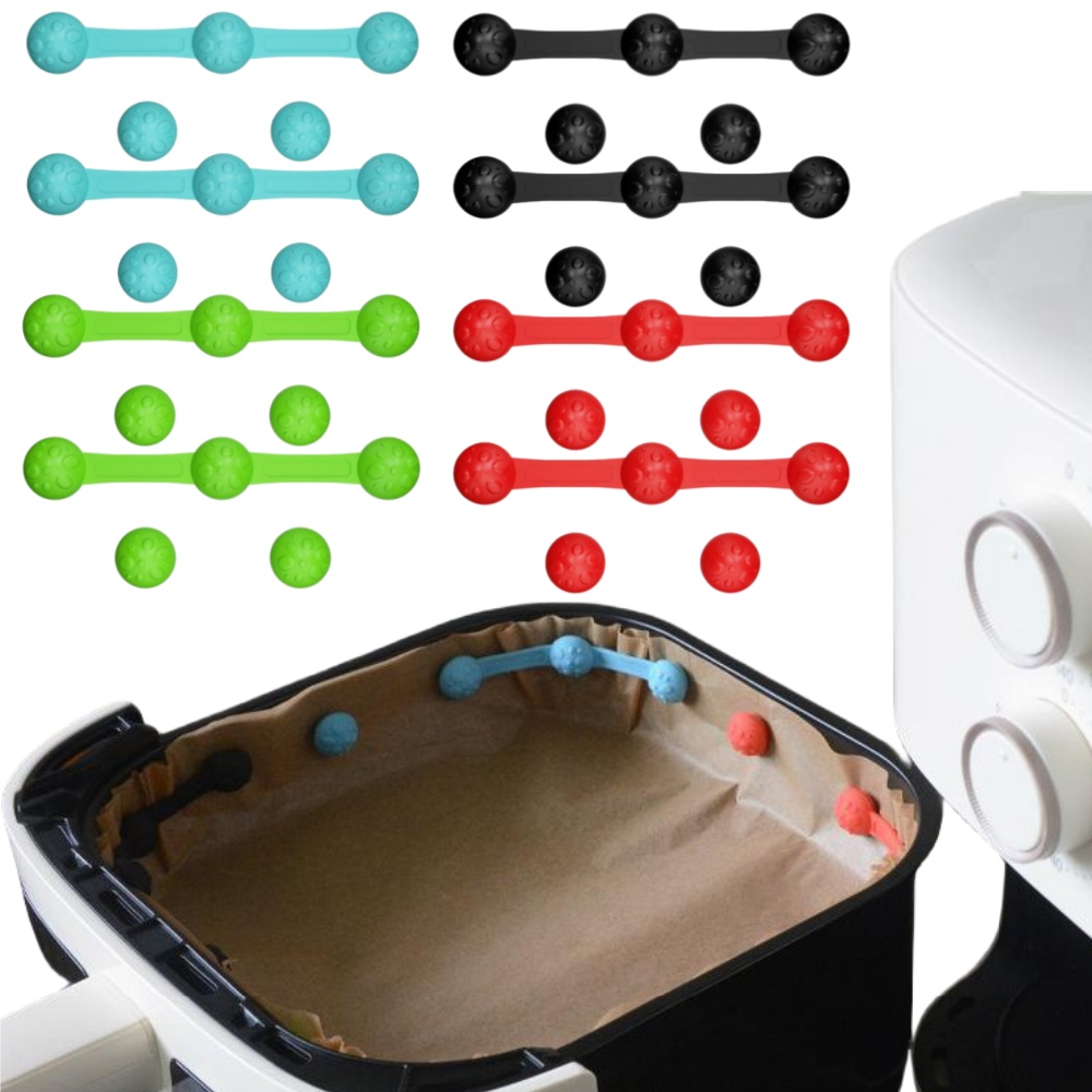 Paperclip Magnetic Set - 1/2 sets Siliconen Air Friteuse Magnetische