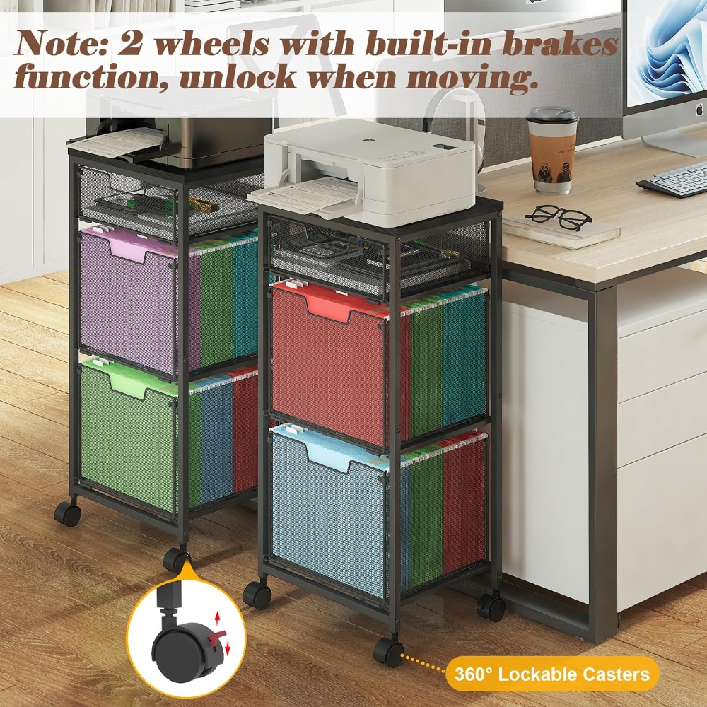 Mobiele archiefkast met 3 lade - File Folder Hanging recensie en prijs