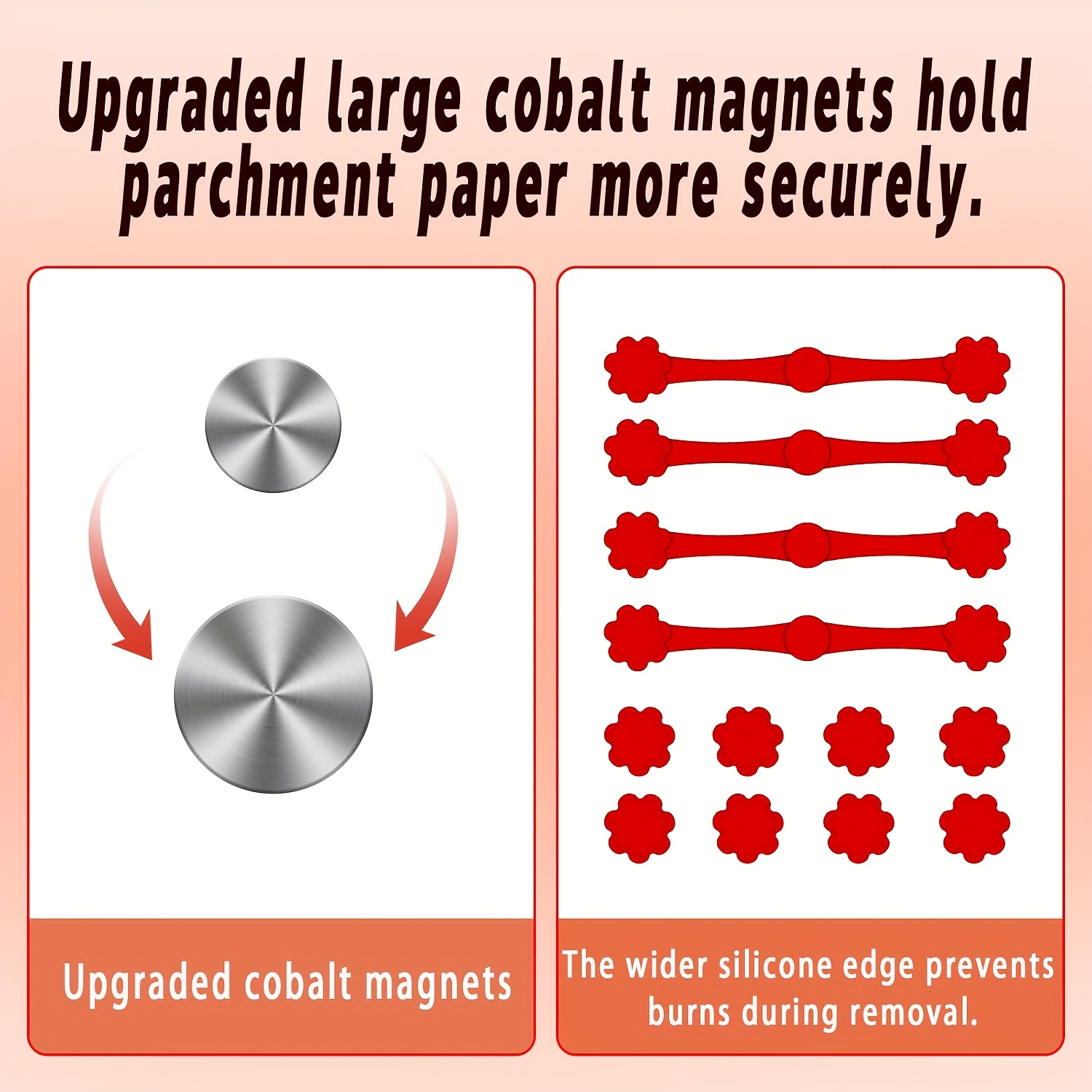 Luchtfriteuse magneet silicone - Paperclip Magnetic Set recensie en prijs