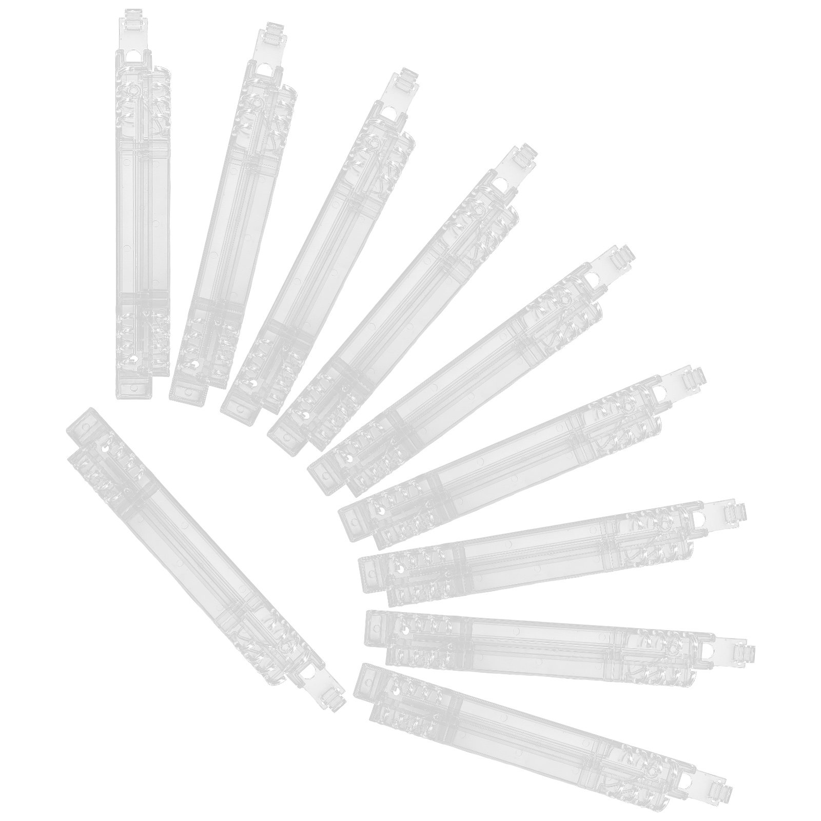 10 Stuks Spiraal Bindmiddel Ri - Binding Comb Plastic recensie en prijs