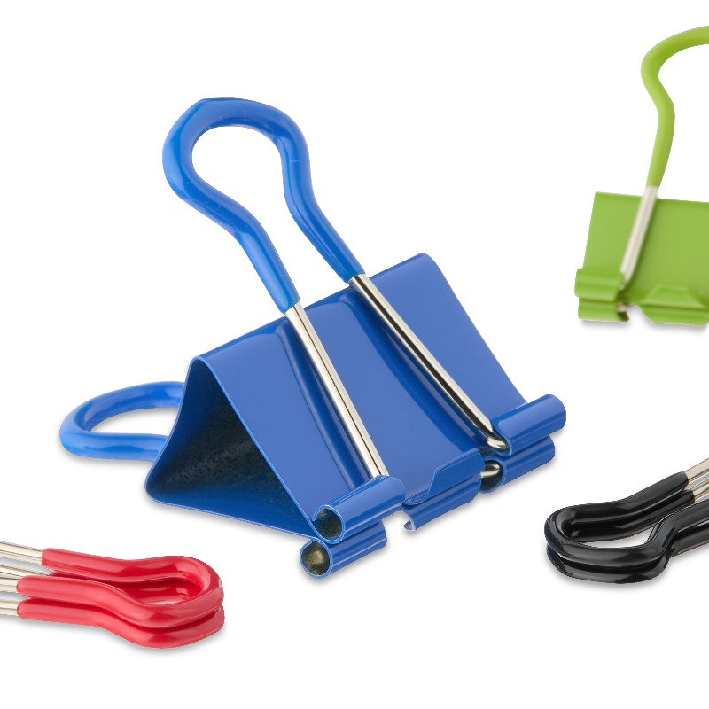 Grip Binder Clips, diverse kle - Binder Clip Assorted recensie en prijs