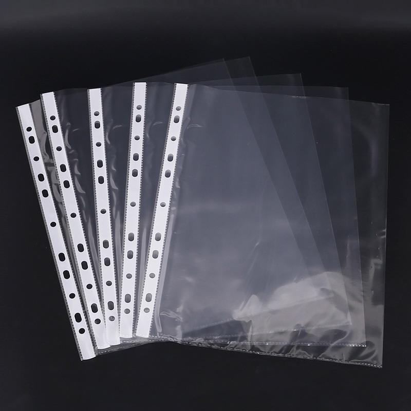 100 stuks doorzichtige A4 plas - Binder Clip Assorted recensie en prijs