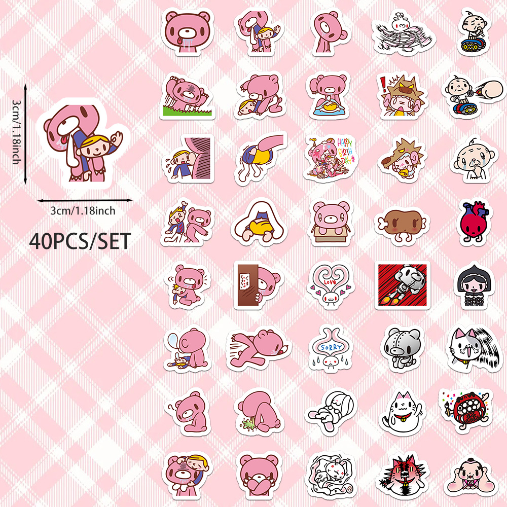 40 stks Cartoon Sombere Beer & - Memo Pad Sticky recensie en prijs