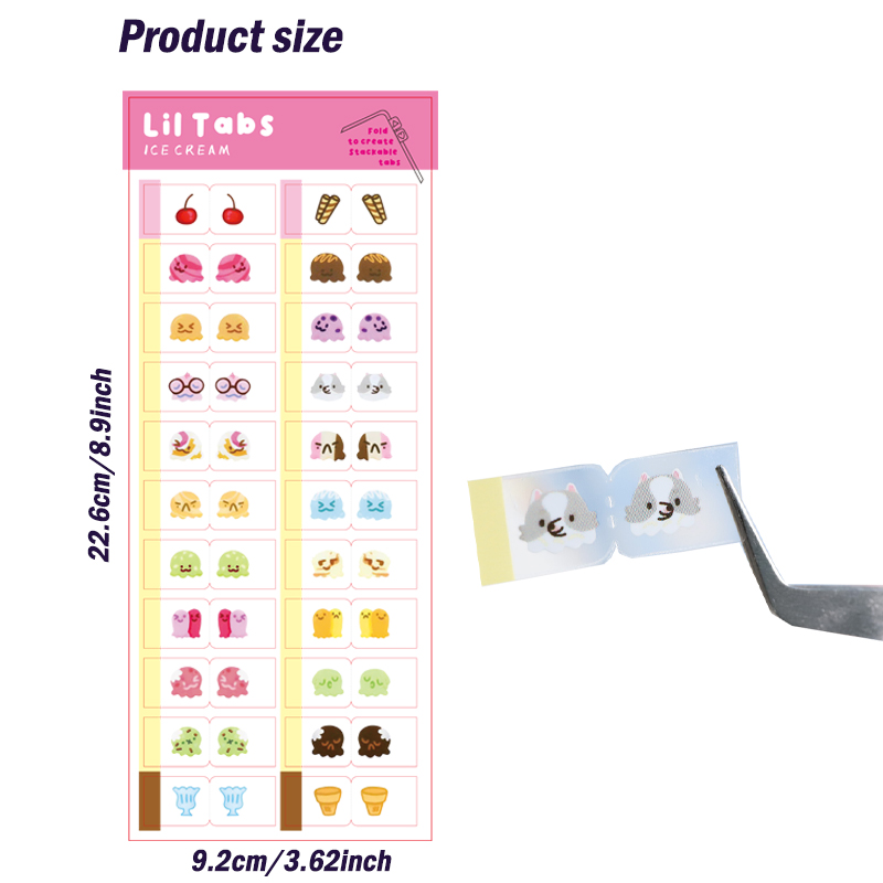 22/44 stuks schattig ijs thema - Memo Pad Sticky recensie en prijs