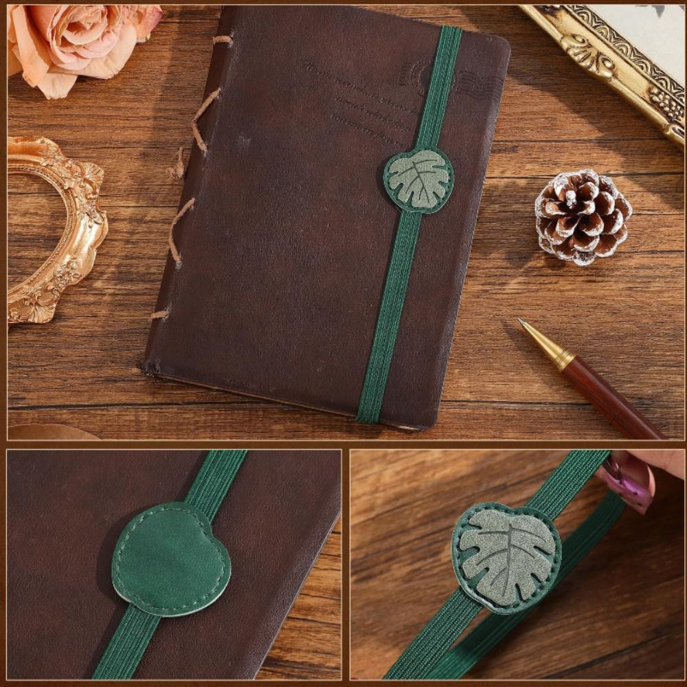 Vintage elastische banden Lere - Journal Leather Hardcover recensie en prijs