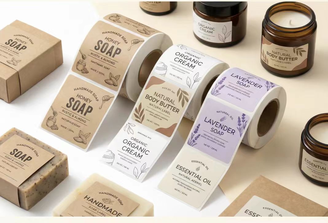 Ecologische kraftpapieren zeep - Sticker Label Roll recensie en prijs