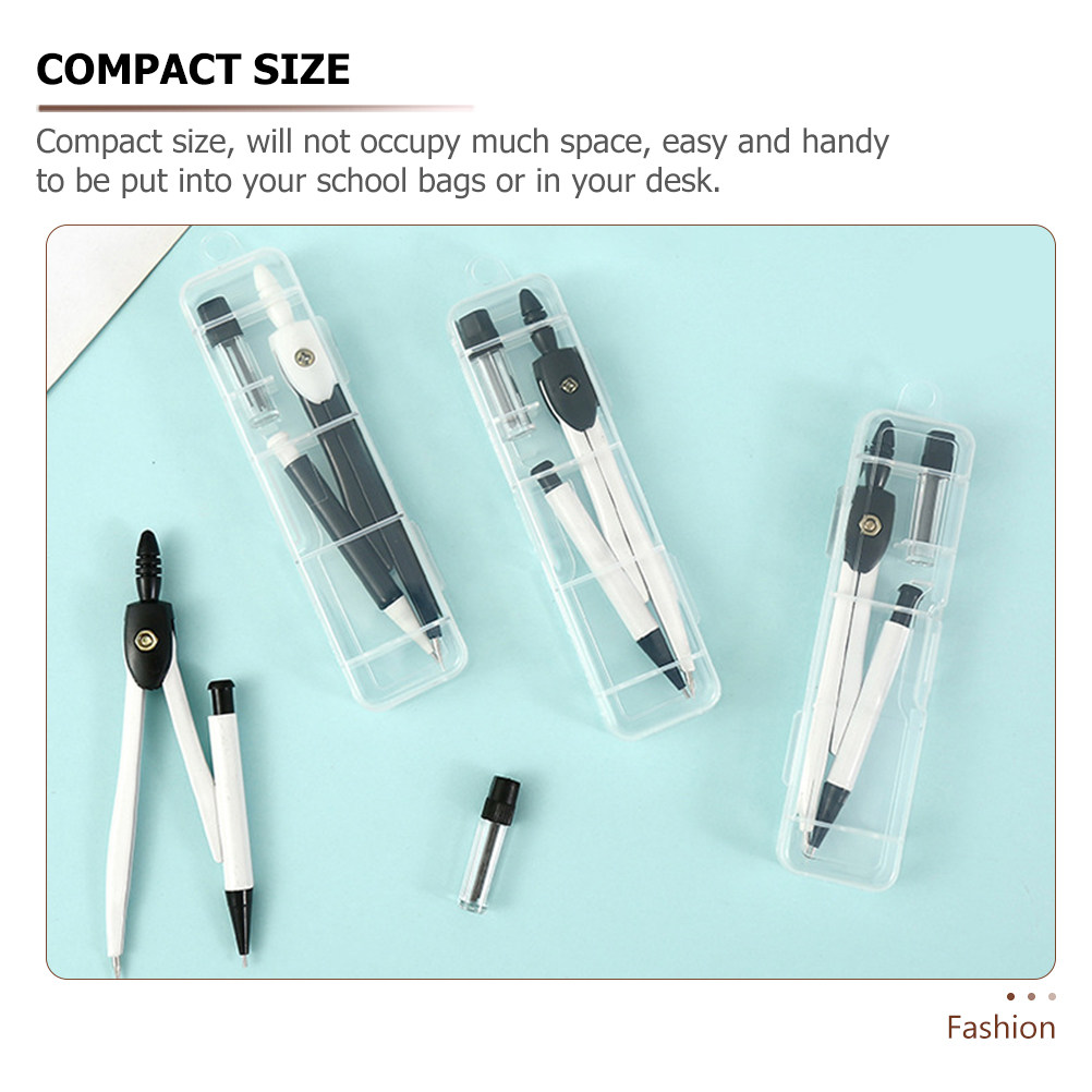 6 sets metalen geometrie kompa - Compass Geometry Set recensie en prijs