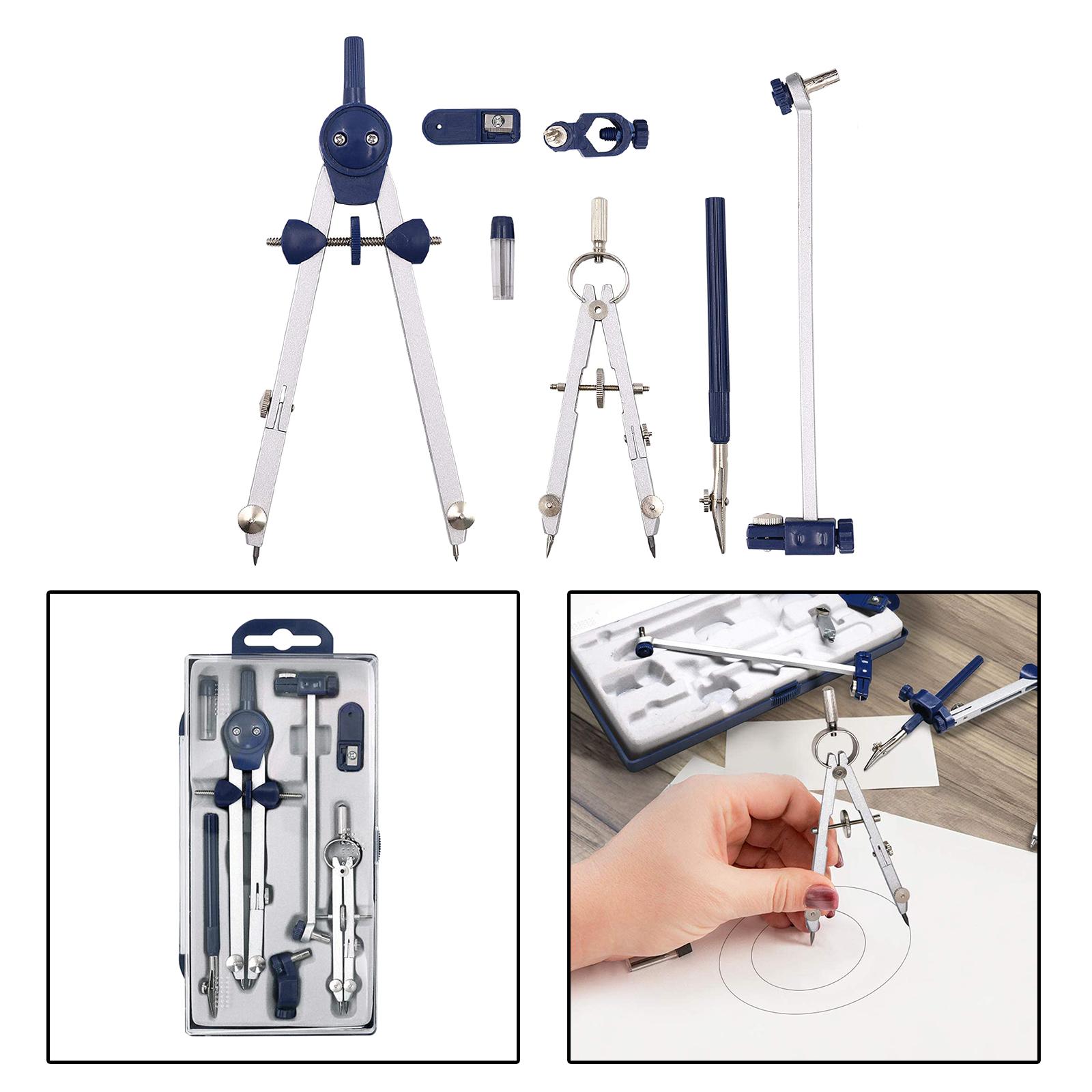 7 Stuks Geometrie Set, Geometr - Compass Geometry Set recensie en prijs