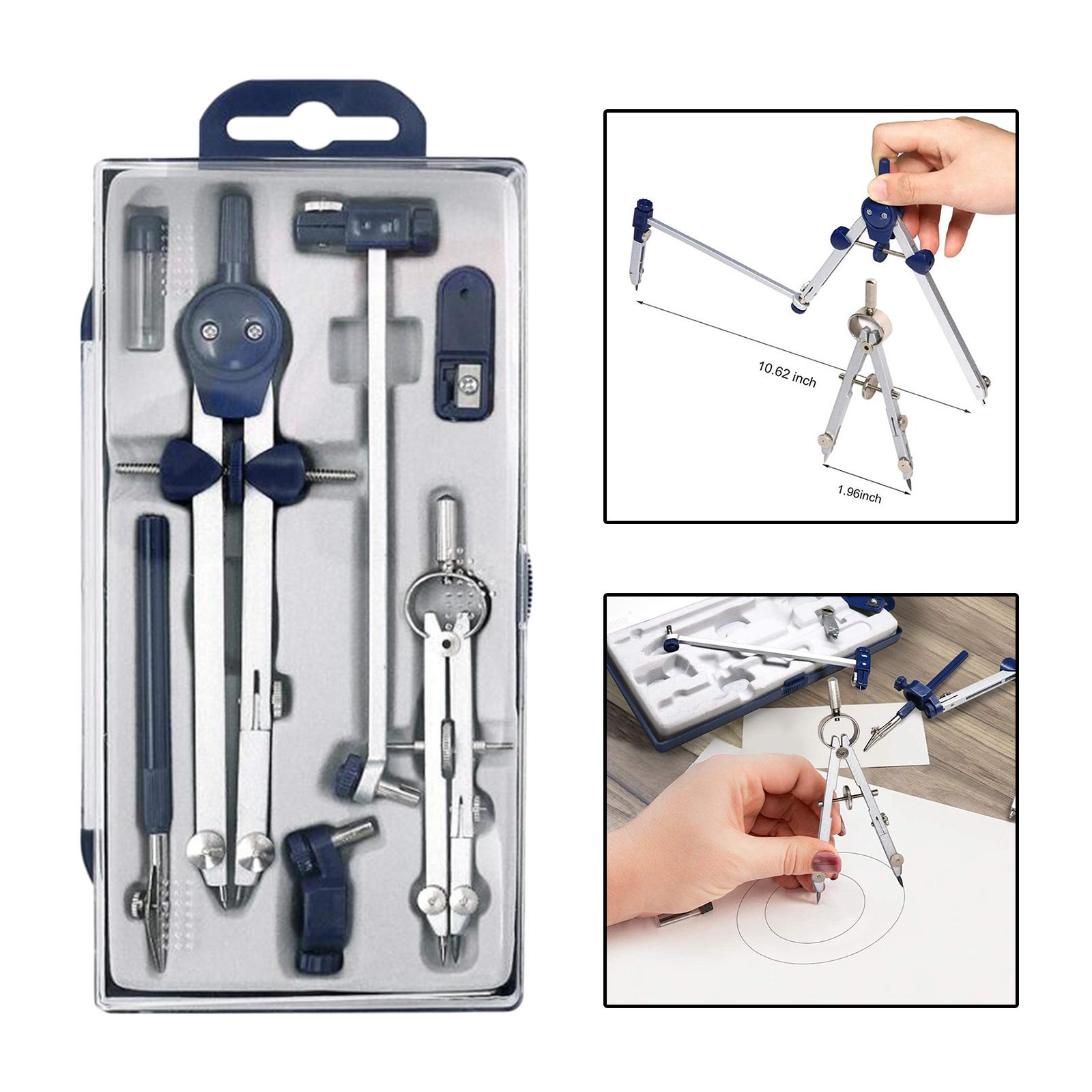 7 Stuks Geometrie Set, Geometr - Compass Geometry Set recensie en prijs