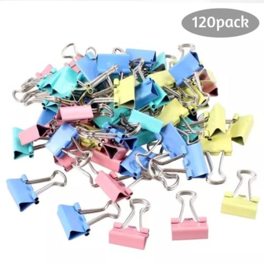 120 stuks binderclips 0,75 inc - Binder Clip Assorted recensie en prijs