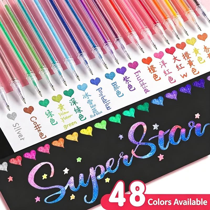 24/36/48 stuks Glitter Gelpenn - Gel Ink Pen Set recensie en prijs
