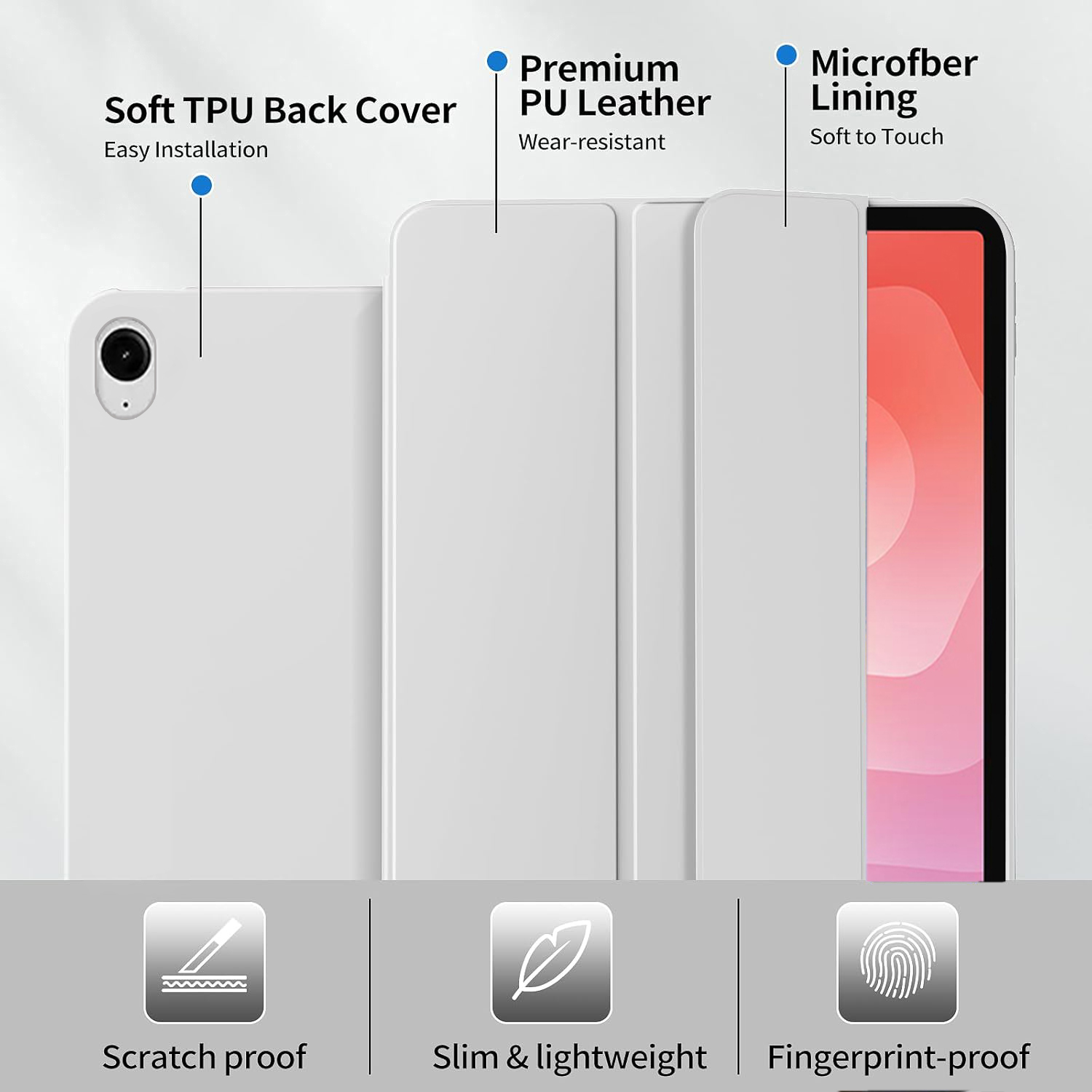 Drievoudig opvouwbare flipcase - Sticky Note Cube recensie en prijs
