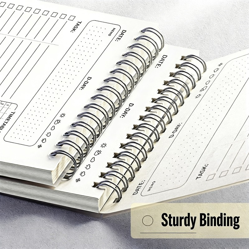 2PCS Planner Agenda Spiraal A5 - Office Stationery Supply List recensie en prijs