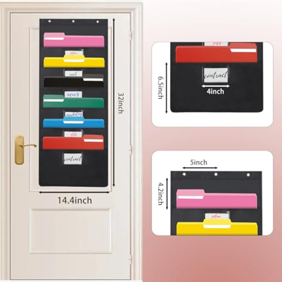 Zwarte hangende wandmap organi - File Folder Hanging recensie en prijs