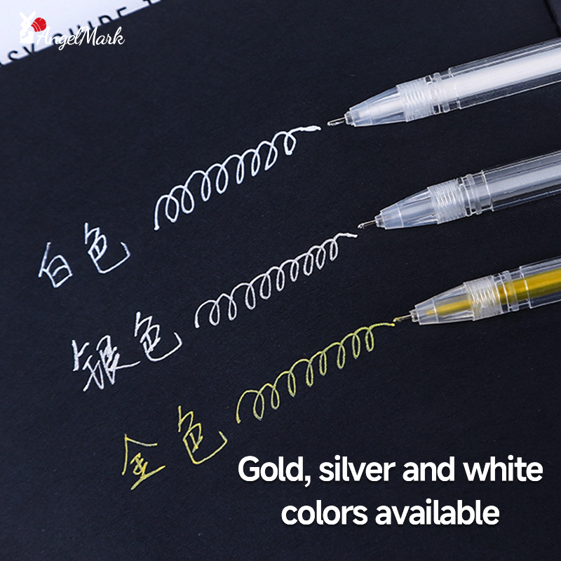 Wit Goud Zilver Klassieke Hoog - Gel Ink Pen Set recensie en prijs