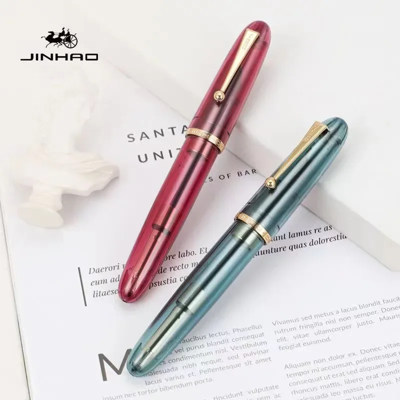 Jinhao 9019 Vulpen Transparant - Office Stationery Supply Business recensie en prijs