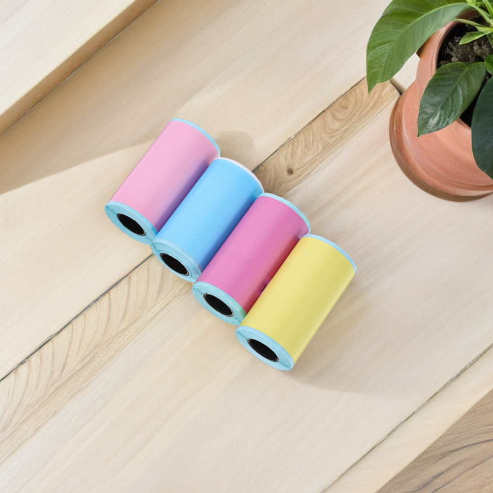 6 Rollen Mini Thermisch Printe - Sticker Label Roll recensie en prijs