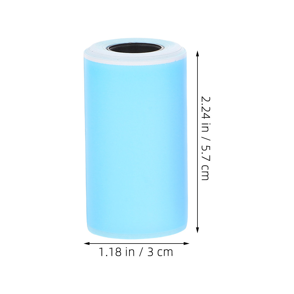 6 Rollen Mini Thermisch Printe - Sticker Label Roll recensie en prijs