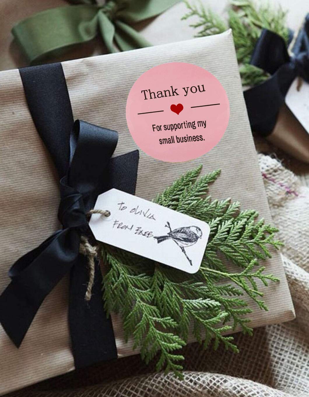 Bedankt voor het ondersteunen  - Sticker Label Roll recensie en prijs