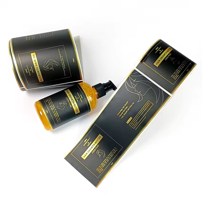 Op maat gemaakt luxe goudfolie - Sticker Label Roll recensie en prijs