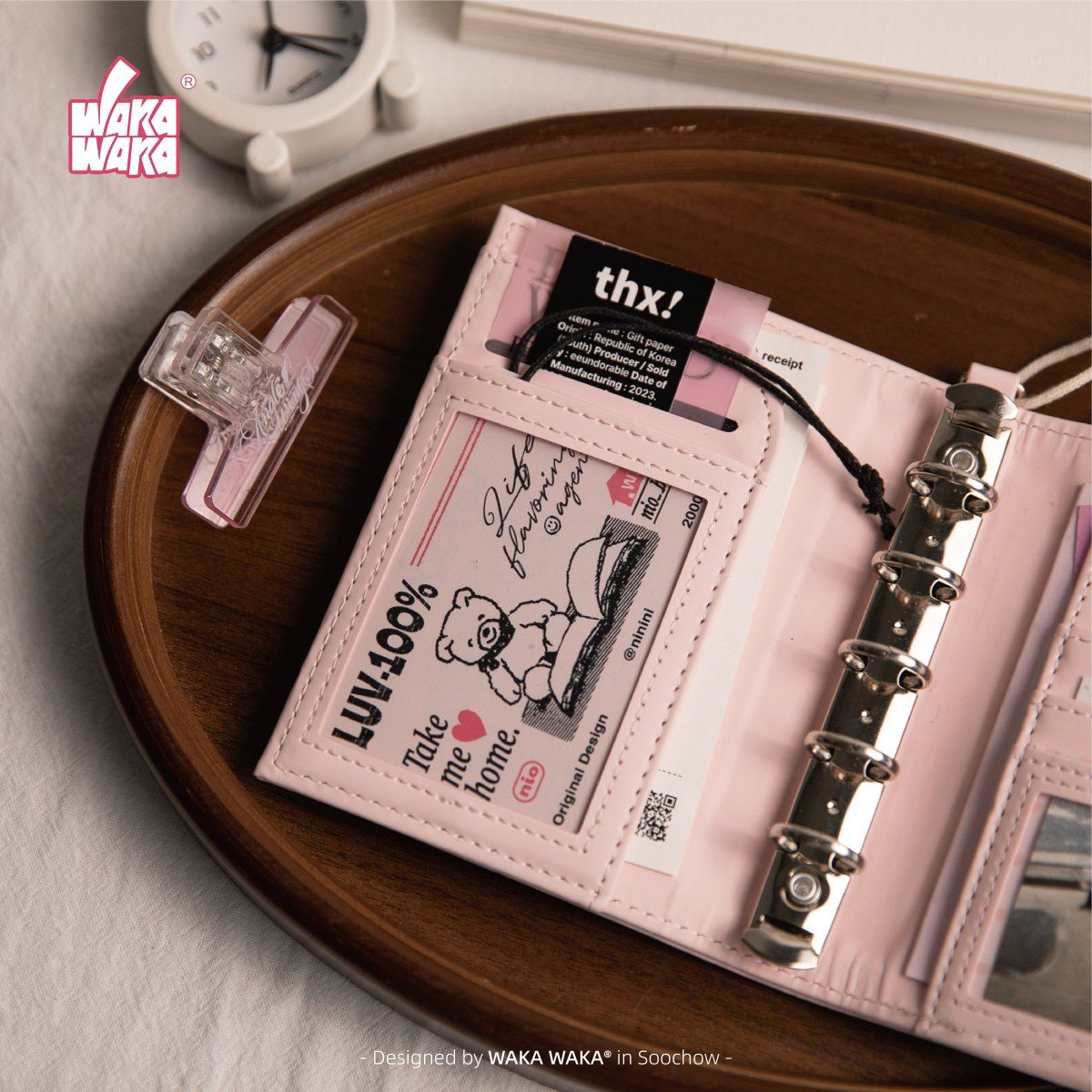 Schattig roze M5 losbladig har - Journal Leather Hardcover recensie en prijs