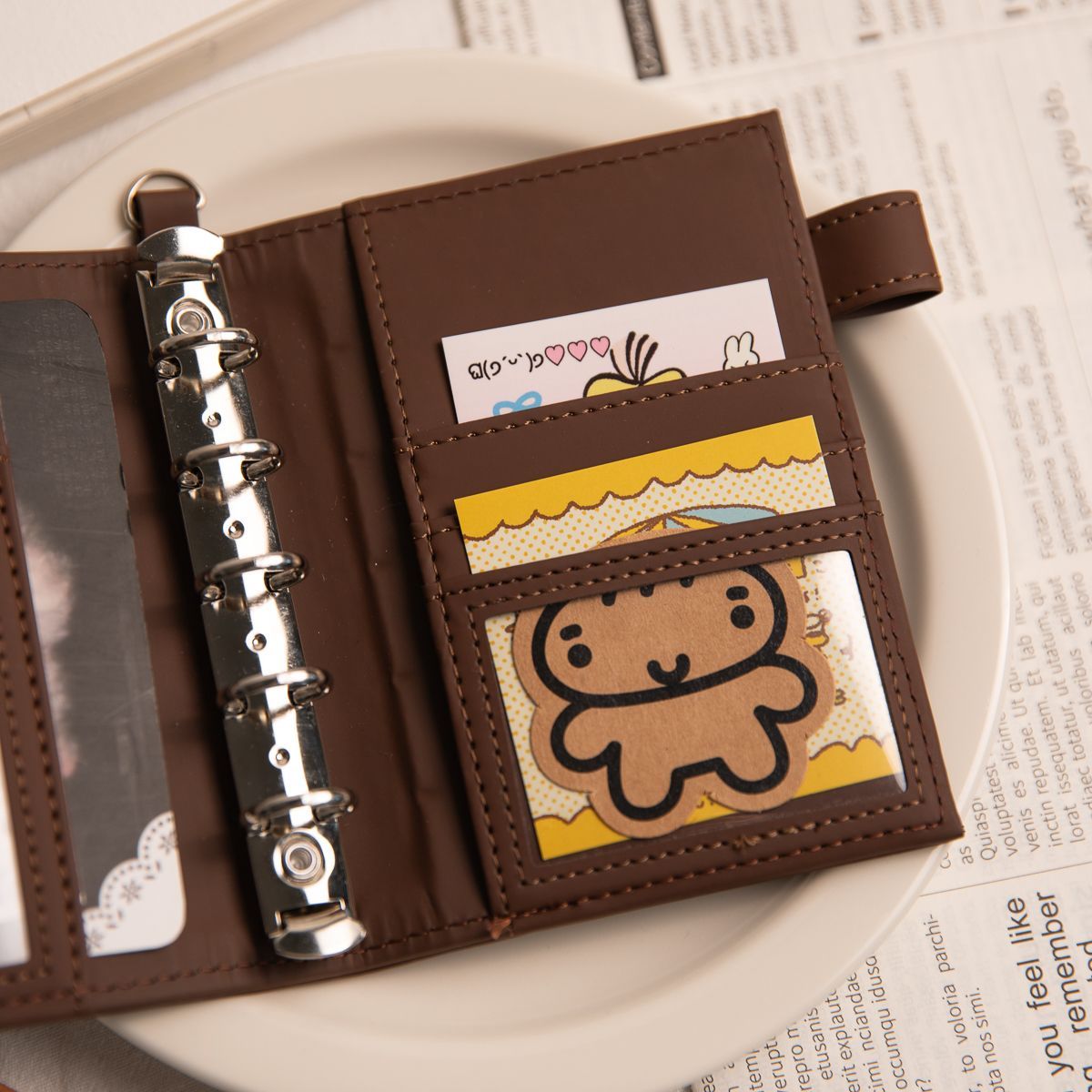 Schattig roze M5 losbladig har - Journal Leather Hardcover recensie en prijs