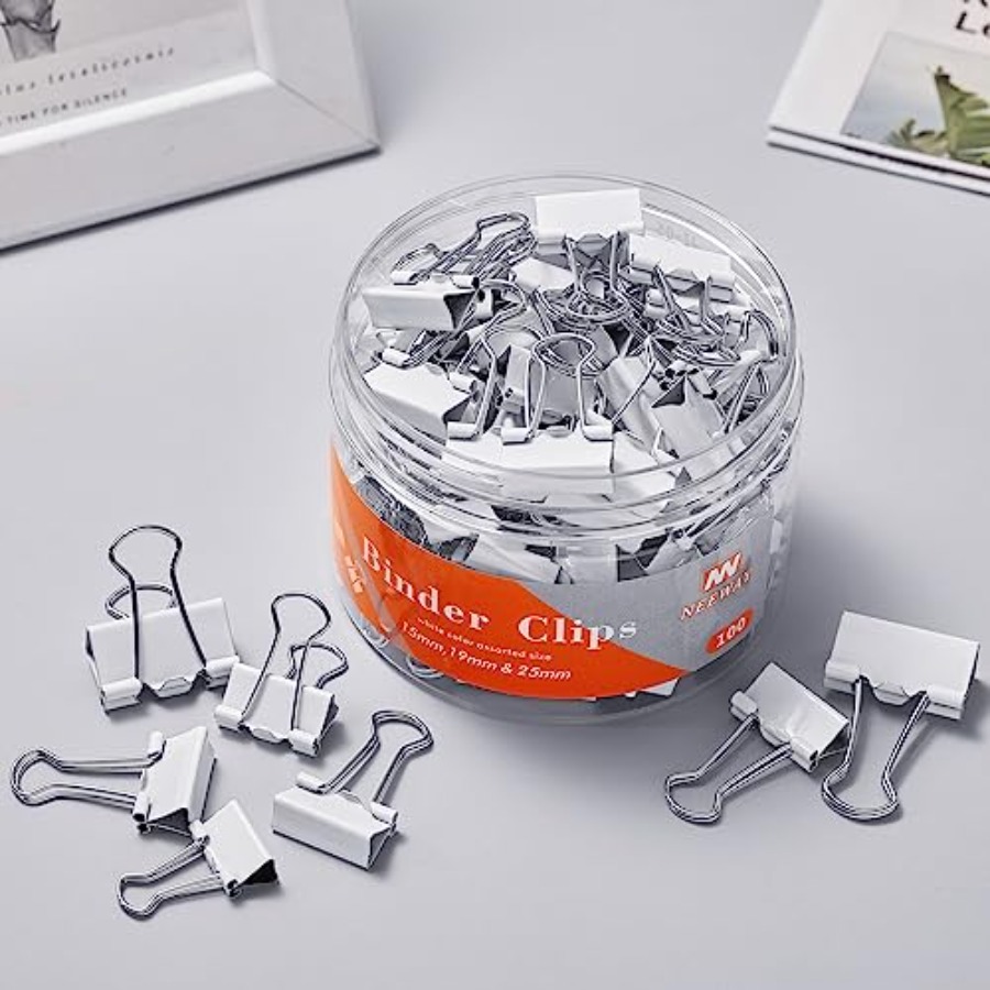 Bindclips in diverse maten, wi - Binder Clip Assorted recensie en prijs