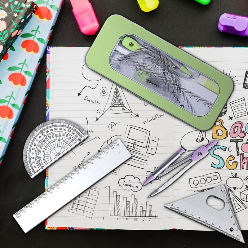 Gradenboog en kompasset Wiskun - Compass Geometry Set recensie en prijs